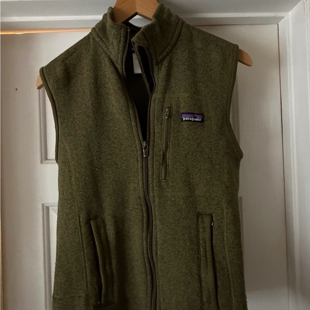 Patagonia Olive Green Men's Better Sweater® Fleece Vest
